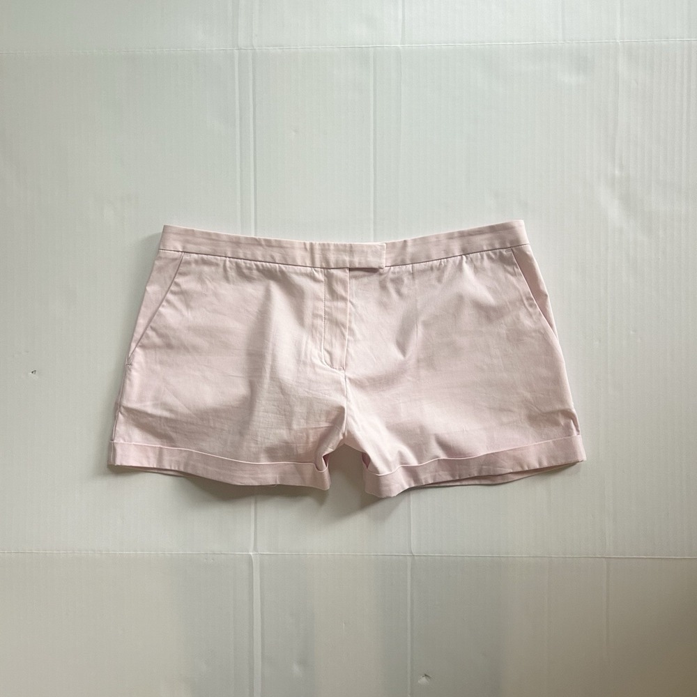 2000s Moda International Pastel Pink Mini Shorts Twee Coquette Retro 90s Y2K
